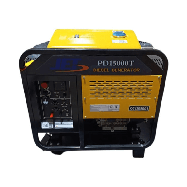 Generador JET Diesel 12 KVA. PD15000T 220V 50 HZ