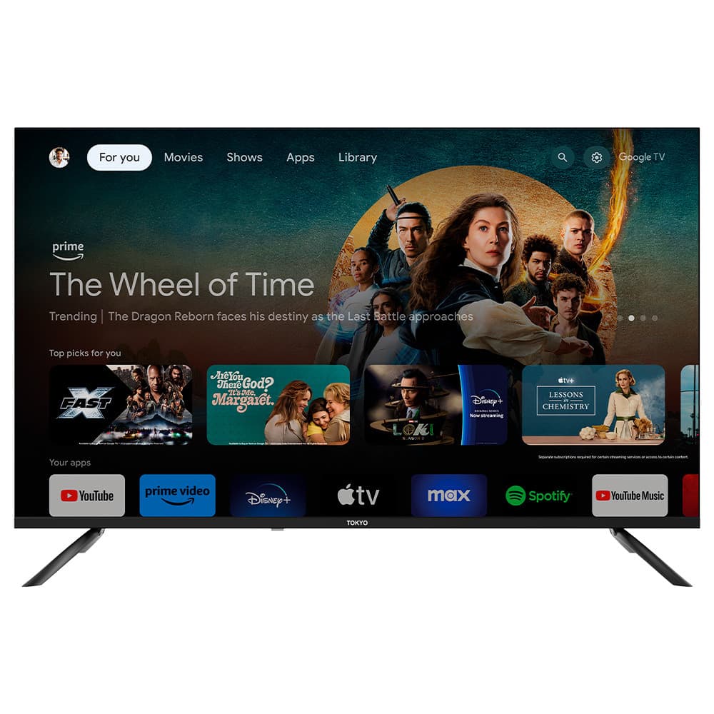 Televisor Tokyo de 50" 4K Google TV C/Chromecast TOKUFLE50KA4