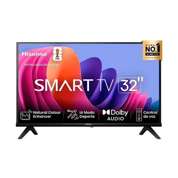 Televisor HISENSE de 32" SMART 32A4K