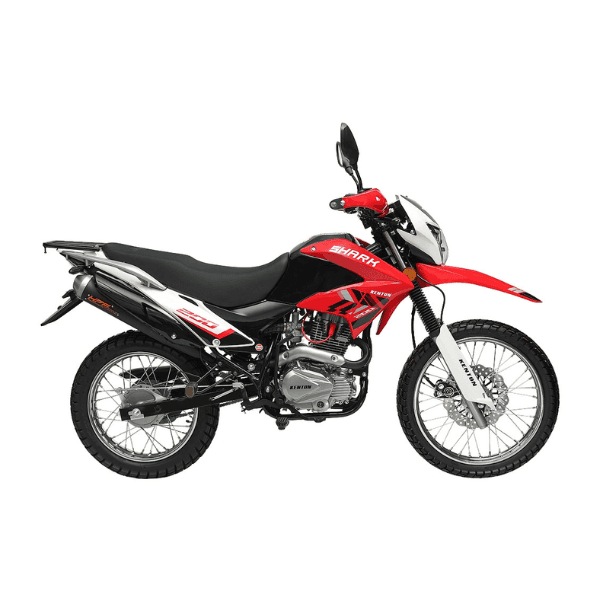 Moto Trail Kenton Shark 200 cc Rojo
